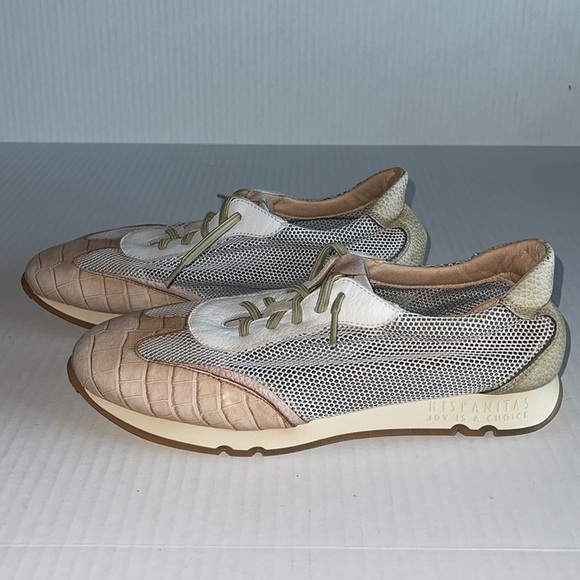 Hispanitas Kaira Leather And Mesh Trainers - Picture 5 of 14